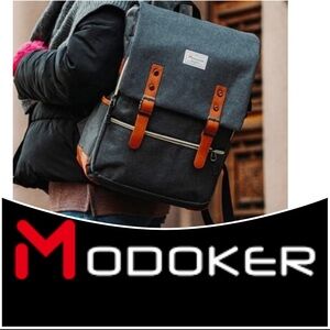 Modoker Vinyage Laptop Backpack